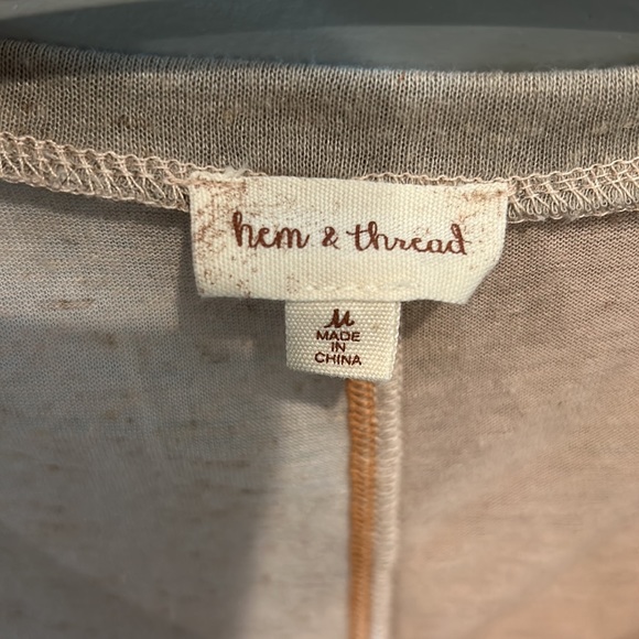 Hem & Thread Colorblock Pocket Tank - Picture 3 of 4